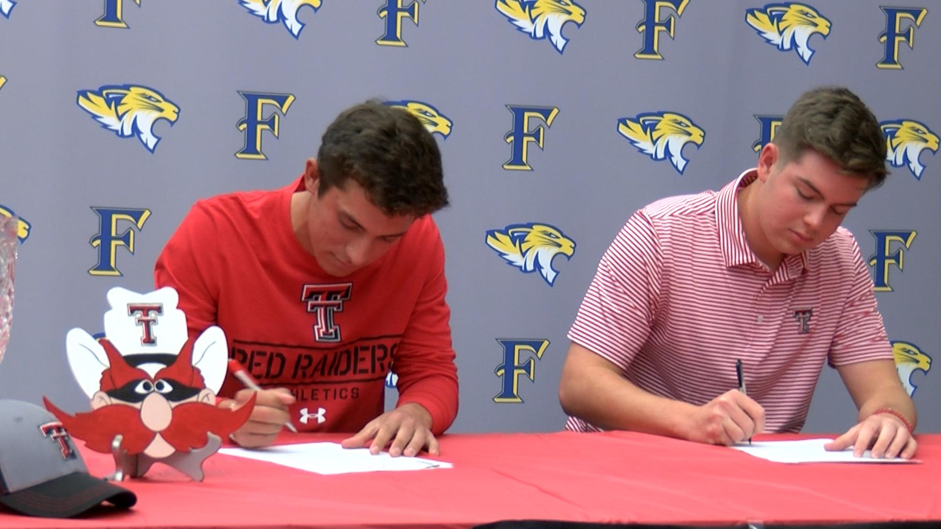 boles and hargrove sign to play golf for texas tech
